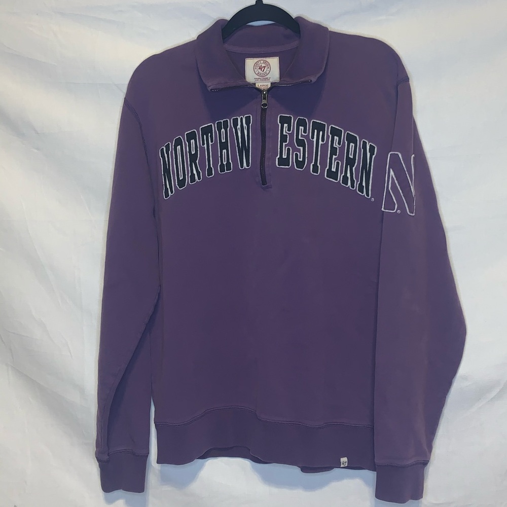Northwestern College Half-Zip Logo Sweatshirt